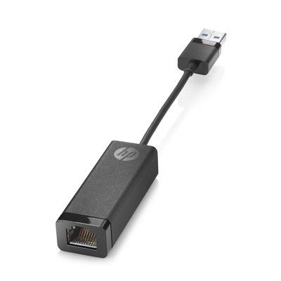 HP USB to Gigabit RJ45 Adapter - sieťový adaptér USB - Ethernet (RJ45)