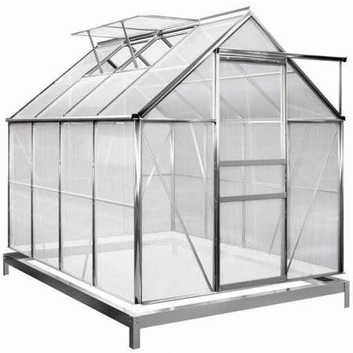 Strend Pro - Skleník Greenhouse, Alu, PC 6 mm, 250x190x195 cm