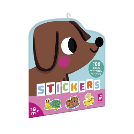 Janod Janod Stickers Samolepky Domáce zvieratá 100 ks od 18 mesiacov