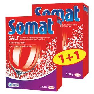 Somat 2x1500g - soľ do umývačky riadu 2x1500g