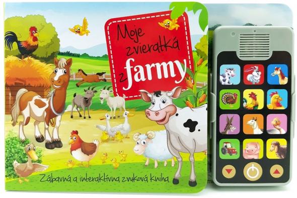 FONI-BOOK Zvieratka z farmy+mobil - Kniha