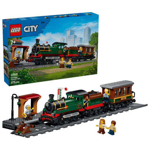 Lego Vintage parný vlak