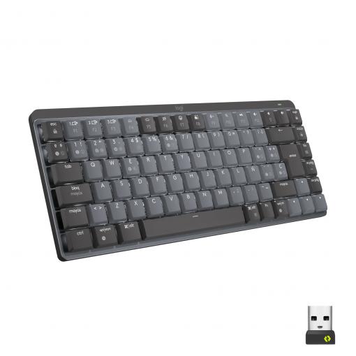 Logitech MX Mechanical Mini Minimalist Wireless Illuminated Keyboard - GRAPHITE - US - Wireless klávesnica