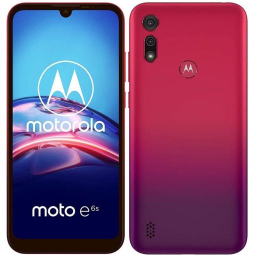 Motorola Moto E6s Plus červený - Mobilný telefón