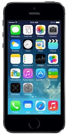 Apple 5S 16GB Space Gray - Mobilný telefón