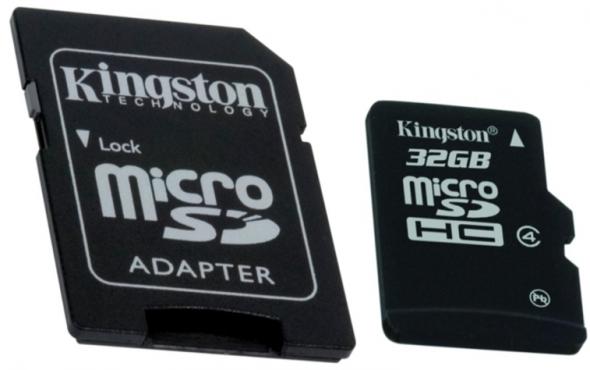 Kingston MicroSDHC 32GB Class 4 - Pamäťová karta