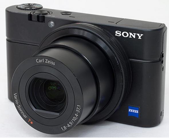 Sony DSC-RX 100 čierny vystavený kus - Digitálny fotoaparát