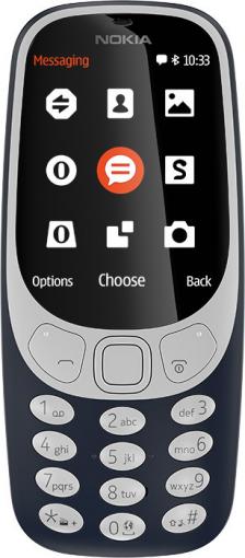 Nokia 3310 Dual SIM modrý vystavený kus - Mobilný telefón