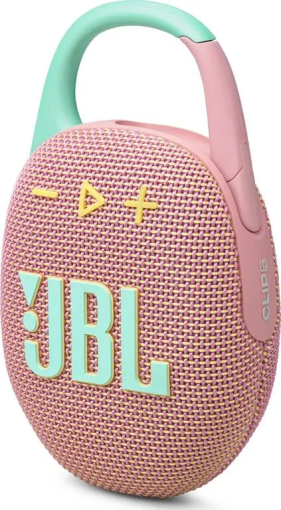 JBL CLIP 5 ružový - Ultra prenosný vodeodolný reproduktor