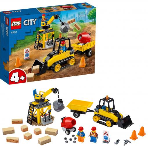 LEGO City Buldozér na stavbe - Stavebnica