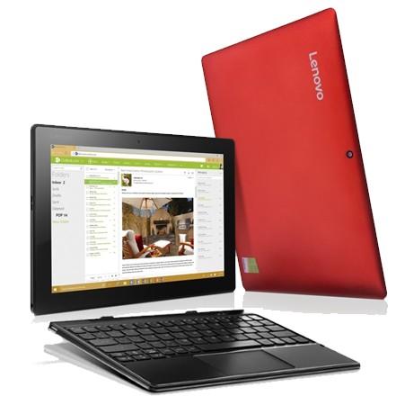 Lenovo Miix 310-10 - 10,1" Tablet s klávesnicou červený