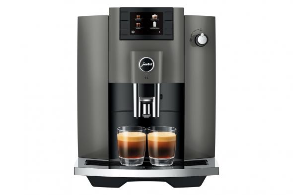 JURA E6 Dark Inox (EC) vystavený kus - Plnoautomatický kávovar