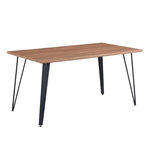 FRIADO CI/DB - Jedálenský stôl, 150 x 80 cm, dub/čierna