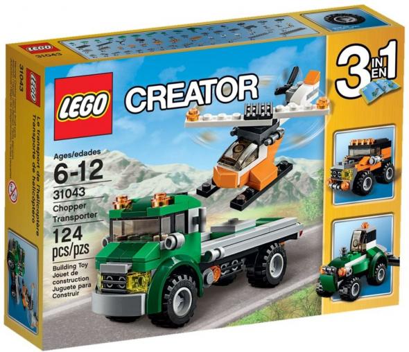 LEGO Creator Dopravný vrtuľník - Stavebnica
