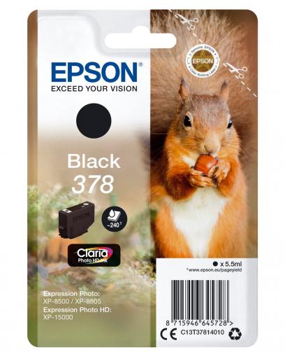 Epson 378, black - Náplň pre tlačiareň
