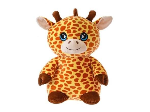 MIKRO -  Žirafa plyšová 24cm spandex 0m+ - plyšová hračka