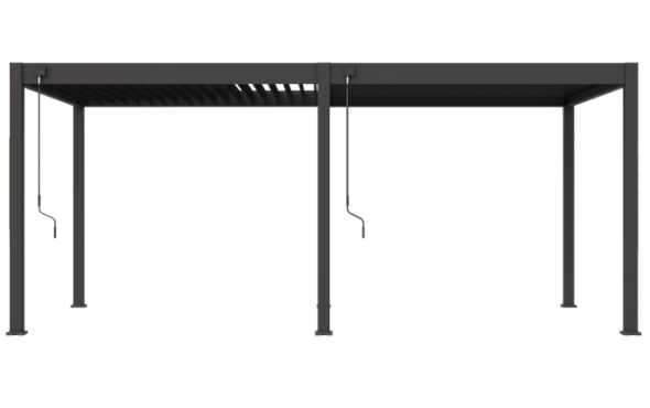 Rojaplast ROJA INTRO PLUS 6x3 m - Bioklimatická pergola, hliník - voľne stojaca