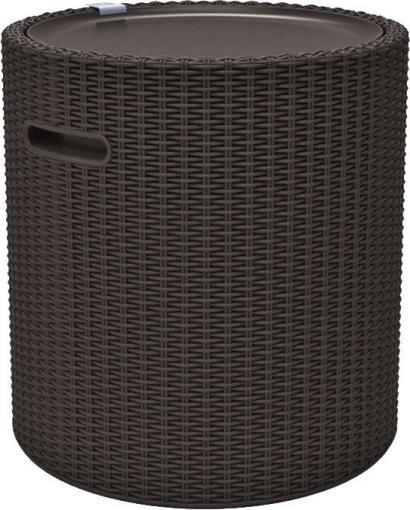 Keter Cool Stool whiskey hnedý - Záhradný stôl,