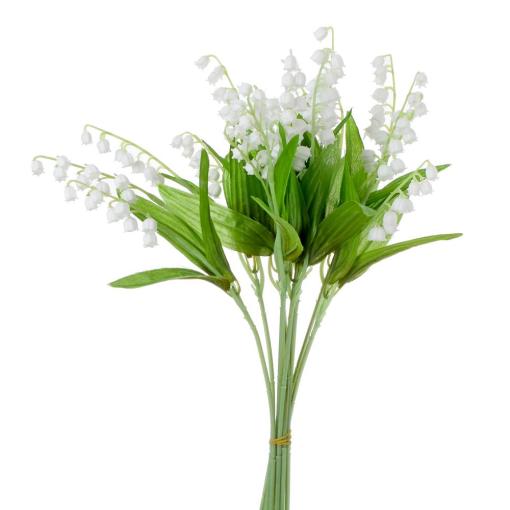 Konvalinky zväzok 10ks 36cm - Umelé kvety