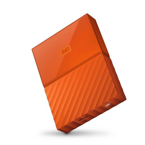 Western Digital My Passport 4TB oranžový - Externý pevný disk 2,5"