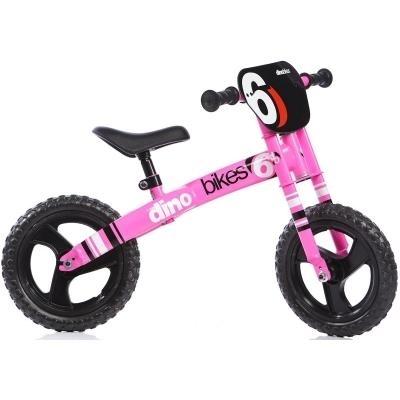 DINO Bikes DINO Bikes - Detské odrážadlo 12" ružové vystavený kus - Odrážadlo