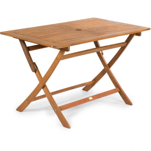 FIELDMANN   FDZN 4011-T - záhradný stôl drevený, rozmery: 120 x 70 x 74 cm