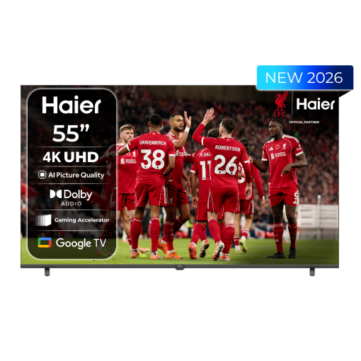 HAIER H55K85GUX - 4K LED TV Google TV