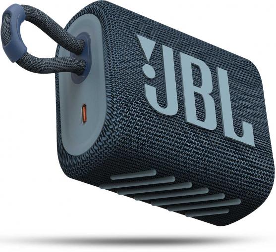 JBL GO3 modrý - Prenosný vodotesný bezdrôtový reproduktor