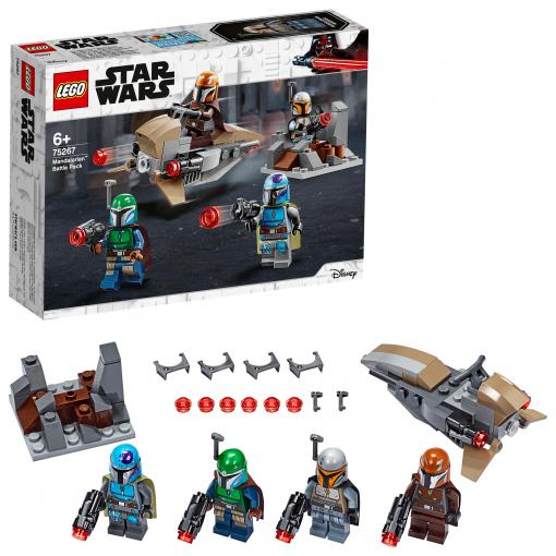 LEGO Star Wars Bojová jednotka Mandalorianov - Stavebnica