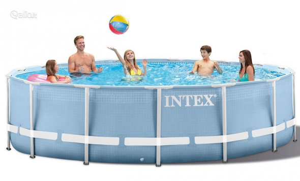 Intex bazén Prism Frame 457 x 84 cm s filtračným zariadením - Bazén