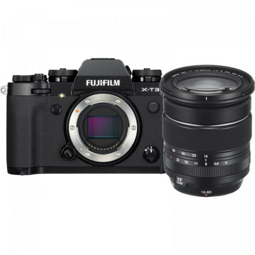 Fujifilm X-T3 + XF 16-80mm f/4 R WR OIS čierny - Digitálny fotoaparát