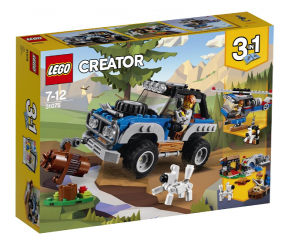 LEGO Creator Dobrodružstvá vo vnútrozemí - Stavebnica