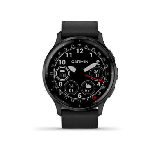 Garmin VENU 3 Black/Slate, Leather - Smart hodinky