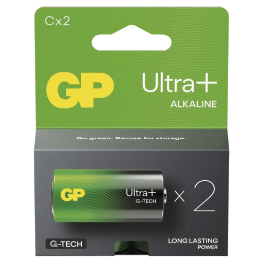 GP Ultra Plus LR14 (C) 2ks - Batérie alkalické