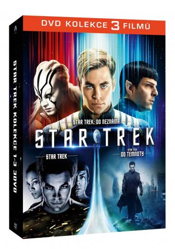Star Trek 1-3 - kolekcia (3DVD)