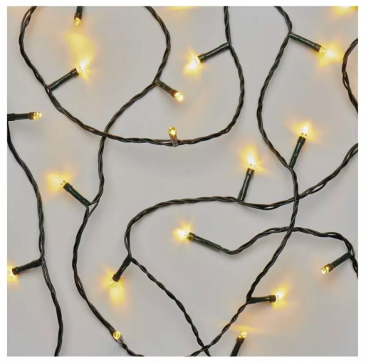 Emos LED vianočná reťaz 18m teplá biela, časovač - Vianočné osvetlenie vonkajšie aj vnútorné