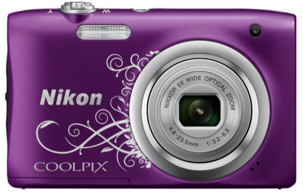 Nikon A 100 Purple Lineart - Digitálny fotoaparát