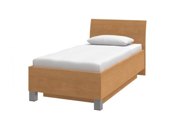 UNO P 90 UP FBK4 - posteľ 90cm s roštom a úložným priestorom, buk 04 (415507)