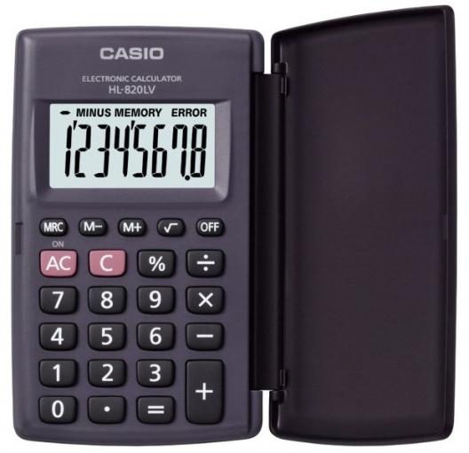 Casio HL 820 LV - Kalkulačka