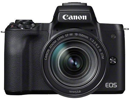 Canon EOS M50 + EF-M 18-150mm IS STM čierny - Digitálny fotoaparát