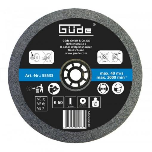 GUDE - Brúsny kotúč 200x25x32 mm K60