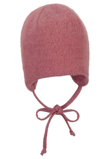 STERNTALER Čiapka na zaväzovanie vlnená podšitá MERINO pink dievča 35 cm -0-1 m