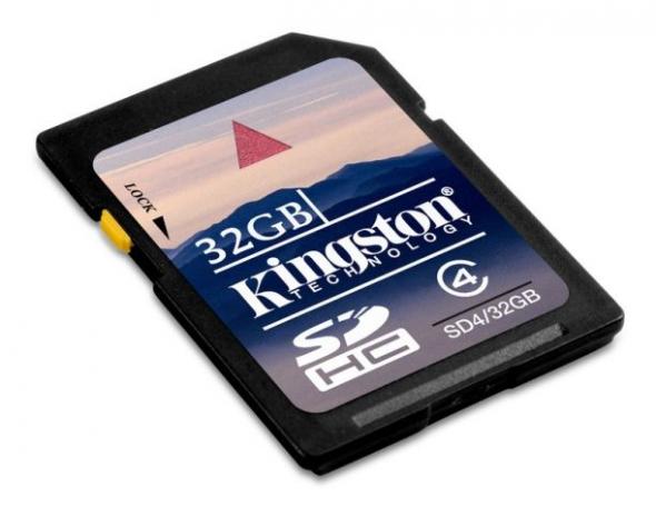 Kingston SD(HC) 32GB Class 4 - Pamäťová karta