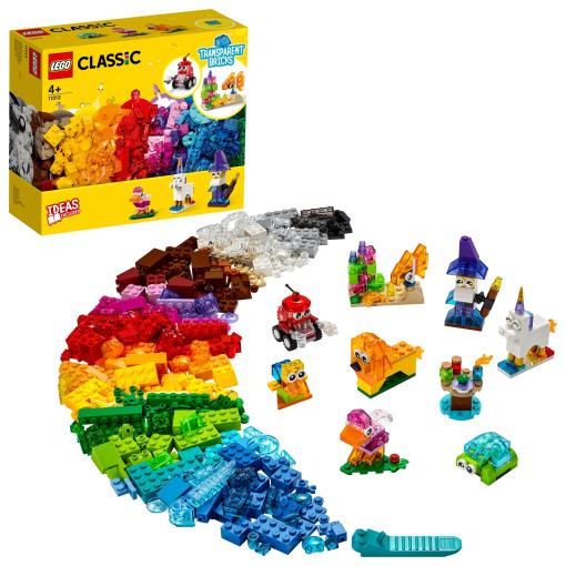 LEGO LEGO® Classic 11013 Priesvitné kreatívne kocky
