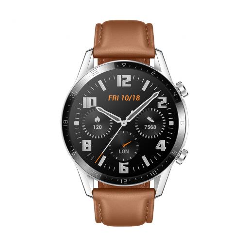 HUAWEI Watch GT2 46mm hnedé - Smart hodinky