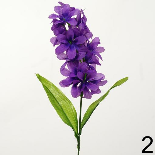 Zápich hyacint 33cm tmavofialový - Umelé kvety