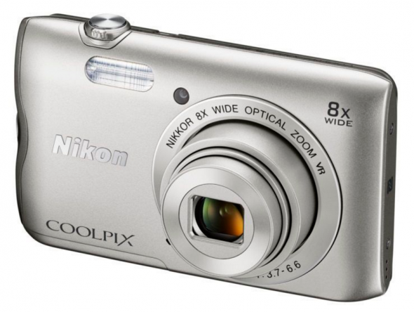 Nikon A 300 strieborný - Digitálny fotoaparát