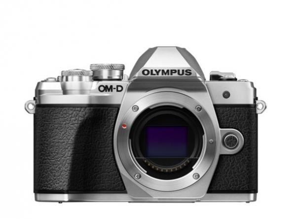 Olympus E-M10 Mark III telo strieborný - Digitálny fotoaparát