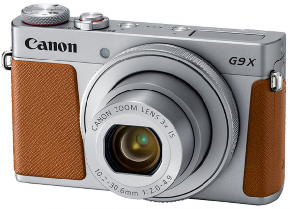 Canon PowerShot G9 X Mark II strieborný vystavený kus - Digitálny fotoaparát