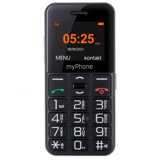 myPhone HALO EASY čierny - Seniorský mobilný telefón